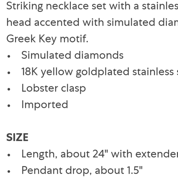 18k gold plated over stainless stell Designer LION HEAD Necklace - Picture 2 of 2